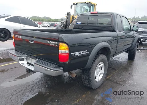 2004 Toyota Tacoma Base V6 from USA, damaged, VIN 5TEWN72N84Z457125